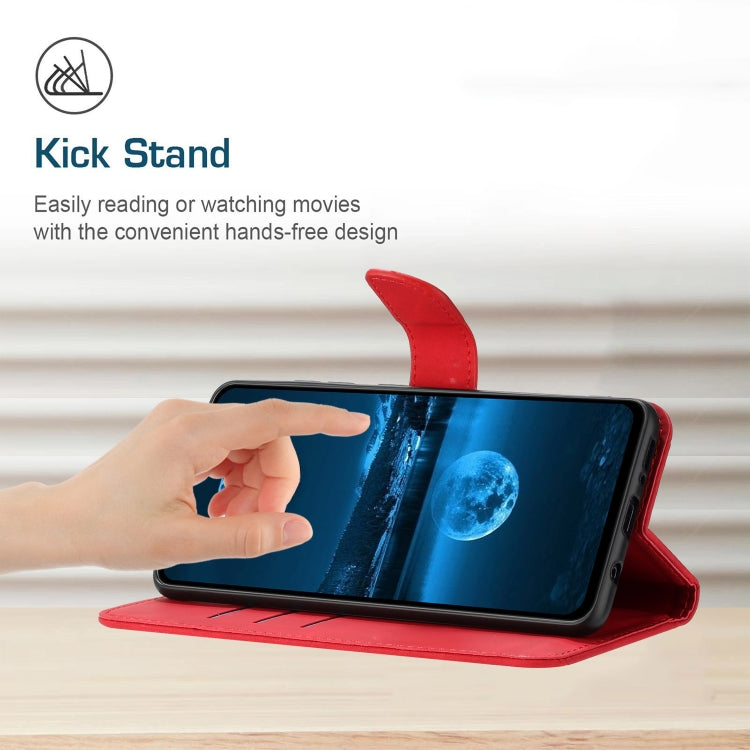 For Google Pixel 9 Pro Stitching Embossed Leather Phone Case(Red) - free shipping - PMC TechLife - Order now!