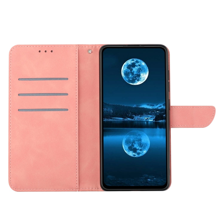 For Google Pixel 9 Pro Stitching Embossed Leather Phone Case(Pink) - Google Cases by PMC TechLife | Online Shopping South Africa | PMC TechLife | Buy Now Pay Later Mobicred