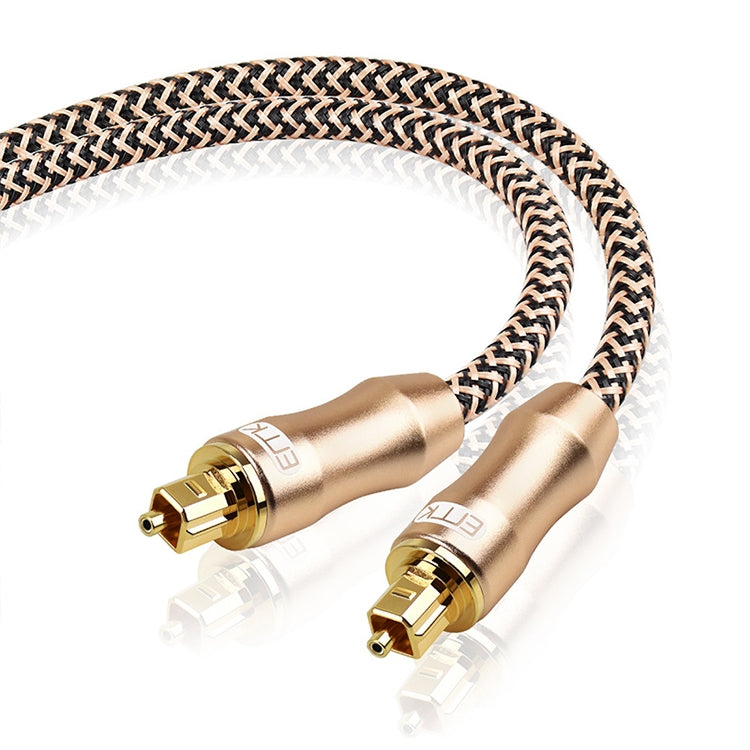 2m EMK OD6.0mm Gold-plated TV Digital Audio Optical Fiber Connecting Cable - Audio Optical Cables by EMK | Online Shopping South Africa | PMC TechLife | Buy Now Pay Later Mobicred