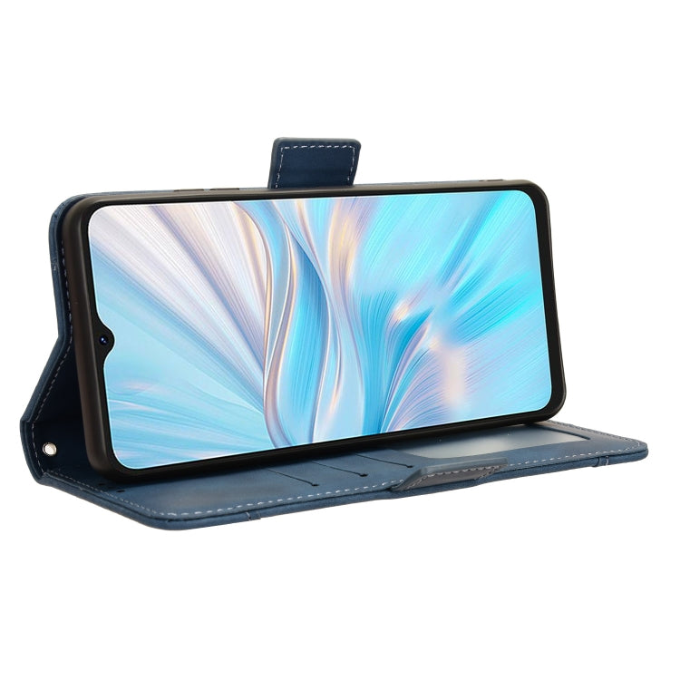 For Blackview Oscal C70 Skin Feel Calf Texture Card Slots Leather Phone Case(Blue) - free shipping - PMC TechLife - Order now!