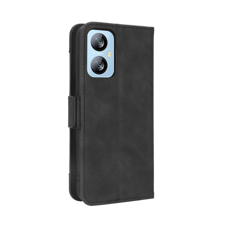 For Blackview A52 / A52 Pro Skin Feel Calf Texture Card Slots Leather Phone Case(Black) - More Brand by PMC TechLife | Online Shopping South Africa | PMC TechLife