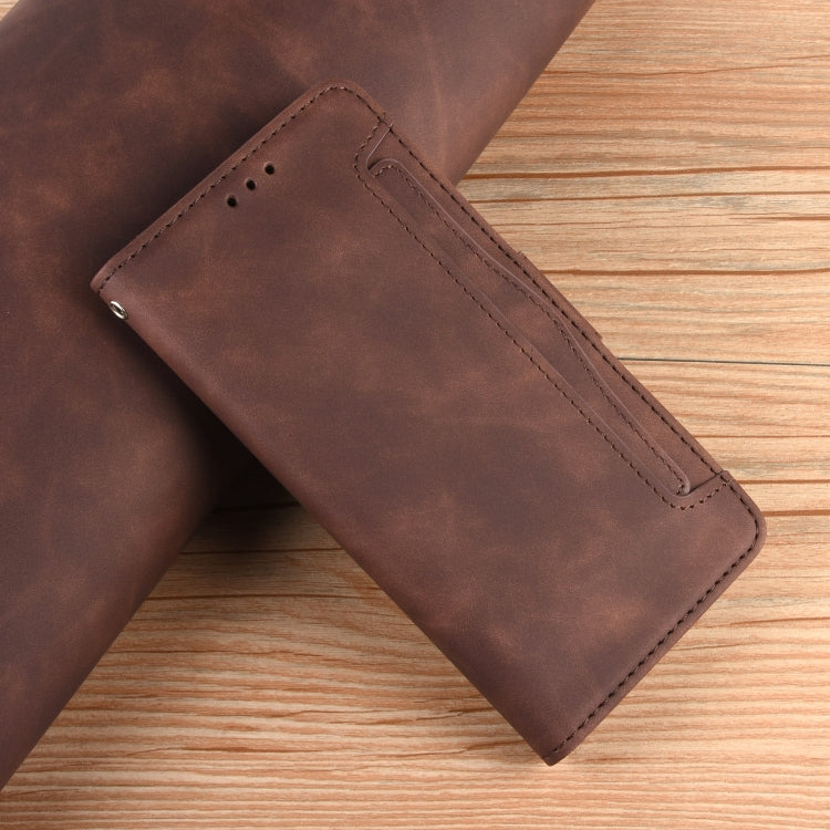 For Ulefone Note 17 Pro Skin Feel Calf Texture Card Slots Leather Phone Case(Brown) - Ulefone Cases by PMC Jewellery | Online Shopping South Africa | PMC Jewellery | Buy Now Pay Later Mobicred