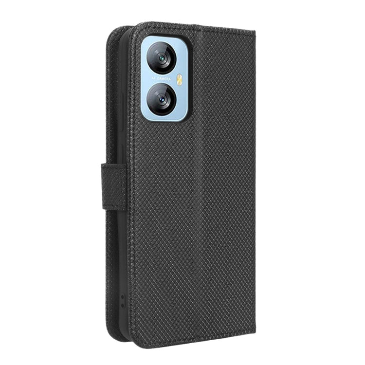 For Blackview A52 / A52 Pro Diamond Texture Leather Phone Case(Black) - More Brand by PMC TechLife | Online Shopping South Africa | PMC TechLife