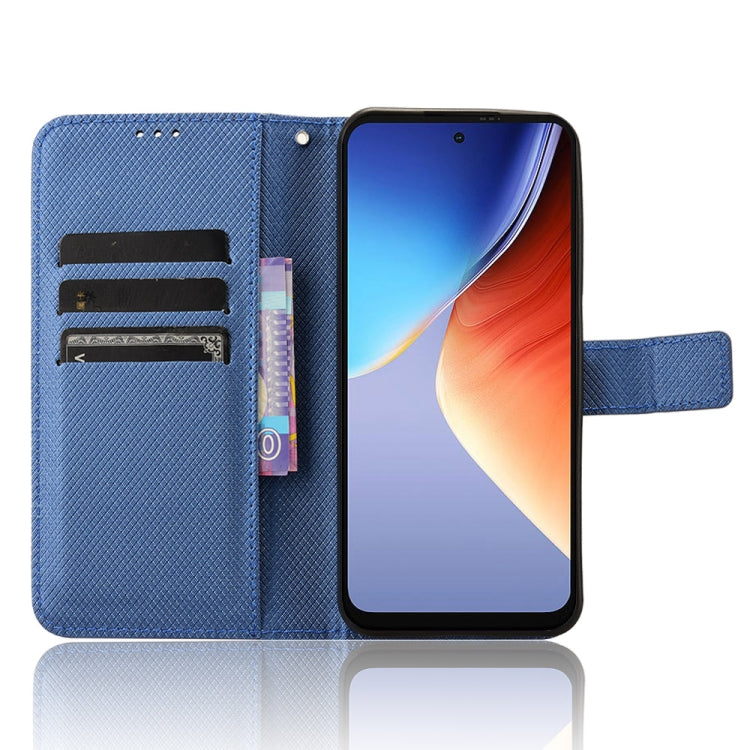 For Blackview A96 Diamond Texture Leather Phone Case(Blue) - More Brand by PMC TechLife | Online Shopping South Africa | PMC TechLife
