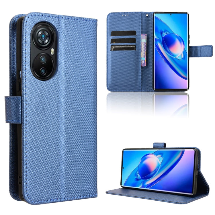 For Blackview A200 Pro Diamond Texture Leather Phone Case(Blue) - More Brand by PMC TechLife | Online Shopping South Africa | PMC TechLife