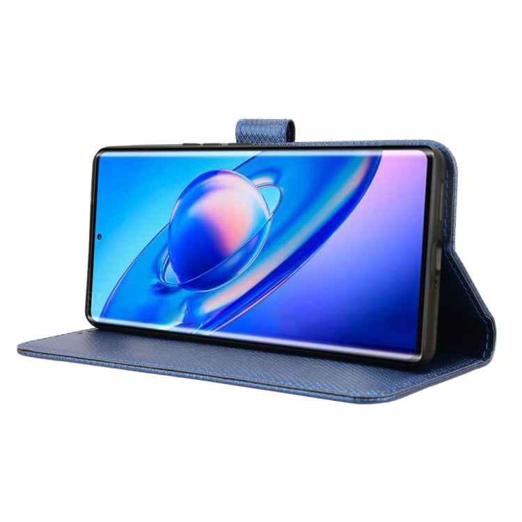 For Blackview A200 Pro Diamond Texture Leather Phone Case(Blue) - More Brand by PMC TechLife | Online Shopping South Africa | PMC TechLife