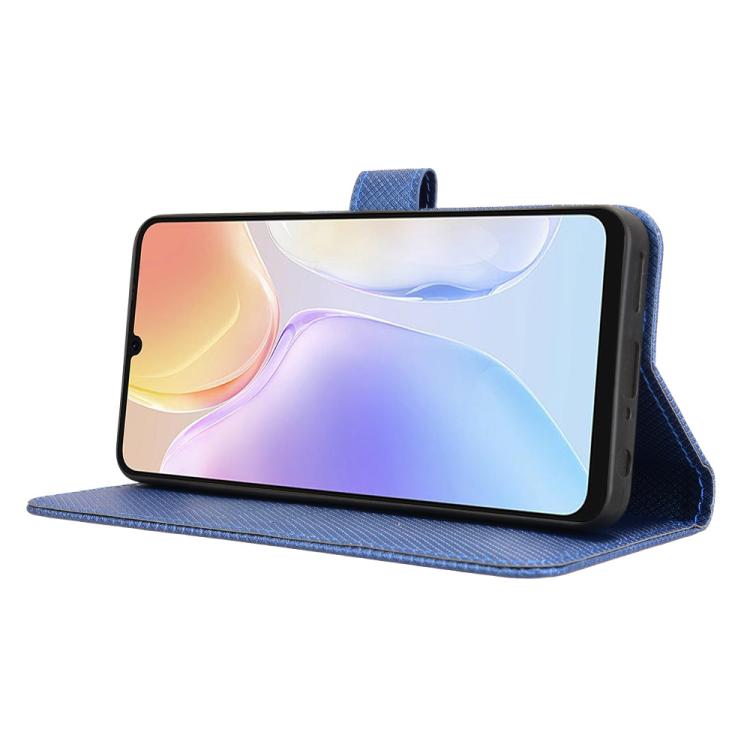 For Ulefone Note 20 Pro Diamond Texture Leather Phone Case(Blue) - Ulefone Cases by PMC TechLife | Online Shopping South Africa | PMC TechLife | Buy Now Pay Later Mobicred