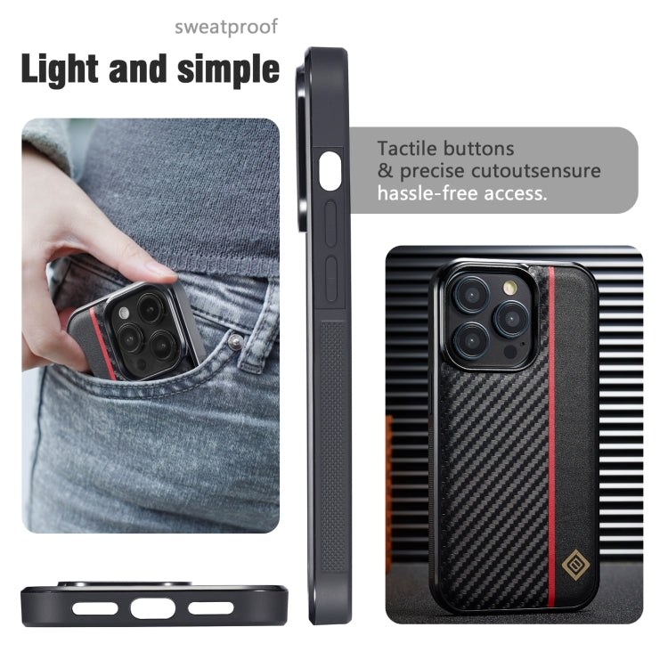 For Google Pixel 9 Pro XL LC.IMEEKE 3 in 1 Carbon Fiber Texture Shockproof Phone Case(Black) - Google Cases by LC.IMEEKE | Online Shopping South Africa | PMC TechLife | Buy Now Pay Later Mobicred