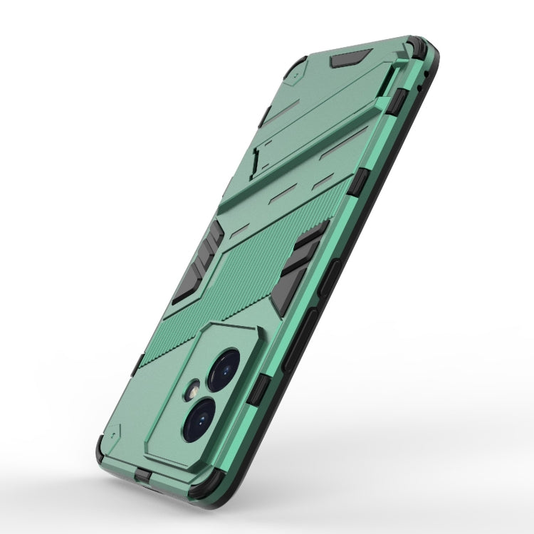 For Honor 100 5G Punk Armor 2 in 1 PC + TPU Phone Case with Holder(Green) - free shipping - PMC TechLife - Order now!