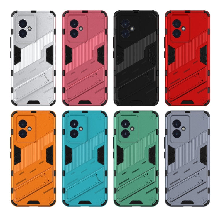 For Honor 100 5G Punk Armor 2 in 1 PC + TPU Phone Case with Holder(Green) - free shipping - PMC TechLife - Order now!