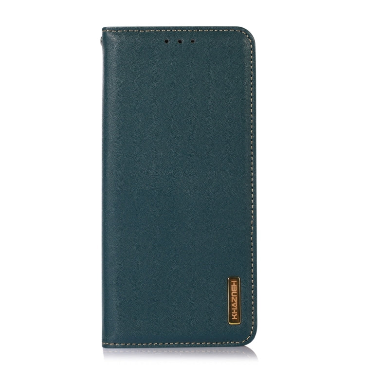 For Honor Play 60 Plus / 200 Smart KHAZNEH Nappa Top Layer Cowhide Leather Phone Case(Green) - Honor Cases by PMC TechLife | Online Shopping South Africa | PMC TechLife | Buy Now Pay Later Mobicred