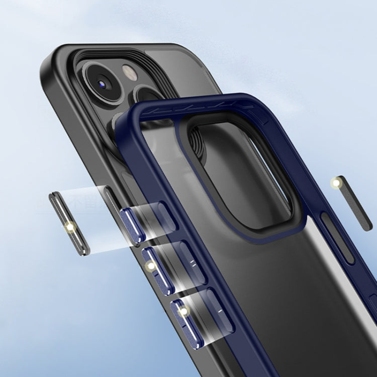 For iPhone 15 Magsafe Magnetic Frosted Skin Feel Phone Case(Grey) - iPhone 15 Cases by PMC TechLife | Online Shopping South Africa | PMC TechLife