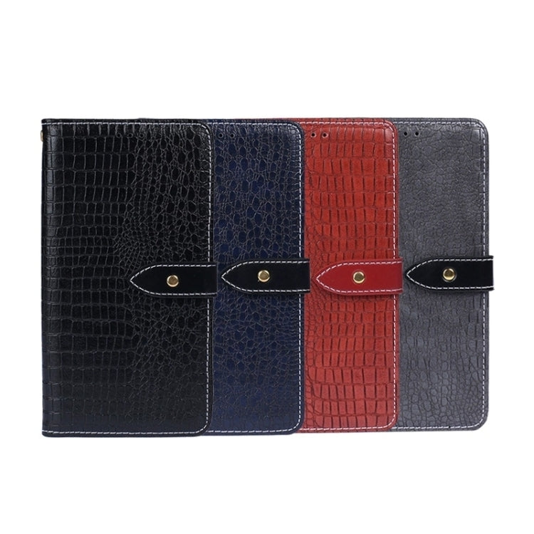 For vivo V30 idewei Crocodile Texture Leather Phone Case(Red) - vivo Cases by idewei | Online Shopping South Africa | PMC TechLife | Buy Now Pay Later Mobicred