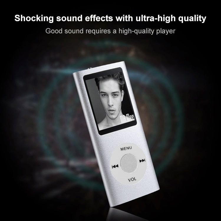 1.8 inch TFT Screen Metal MP4 Player With 16G TF Card+Earphone+Cable(Red) - free shipping - PMC Jewellery - Order now!