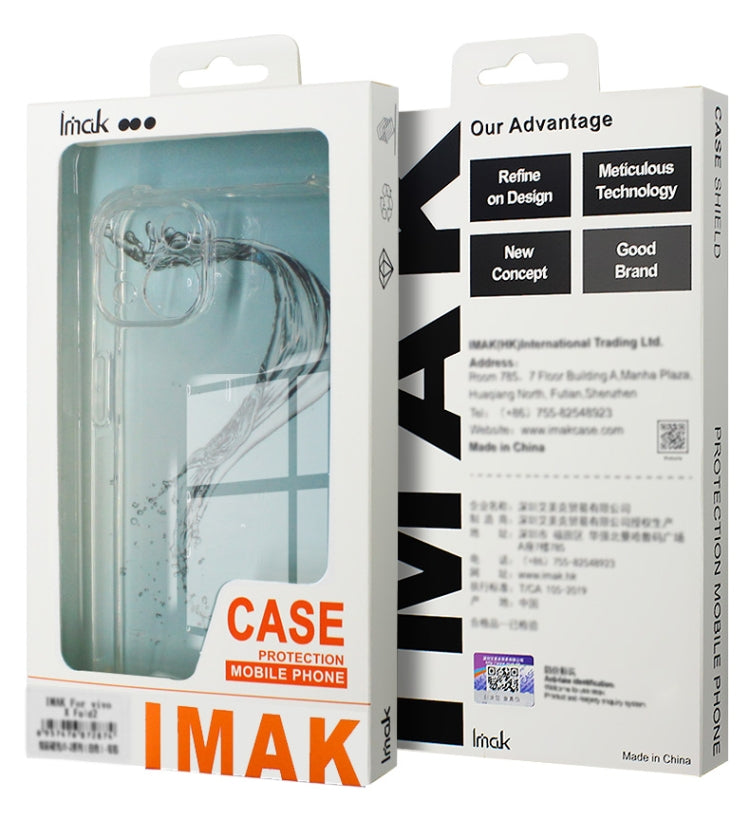 For Honor Magic6 Pro 5G imak Shockproof Airbag TPU Phone Case(Transparent) - Honor Cases by imak | Online Shopping South Africa | PMC TechLife | Buy Now Pay Later Mobicred