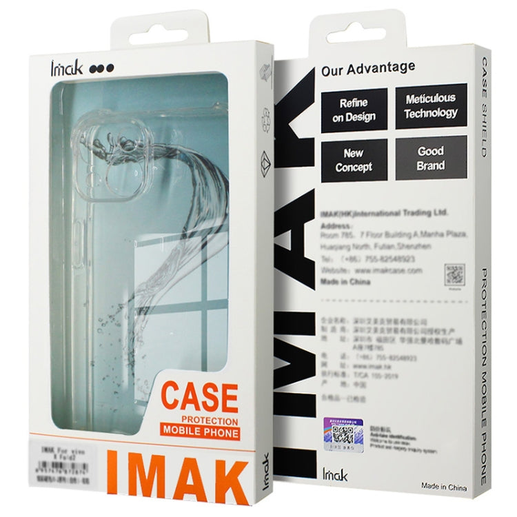 For Honor Magic6 5G imak Shockproof Airbag TPU Phone Case(Transparent) - Honor Cases by imak | Online Shopping South Africa | PMC Jewellery | Buy Now Pay Later Mobicred