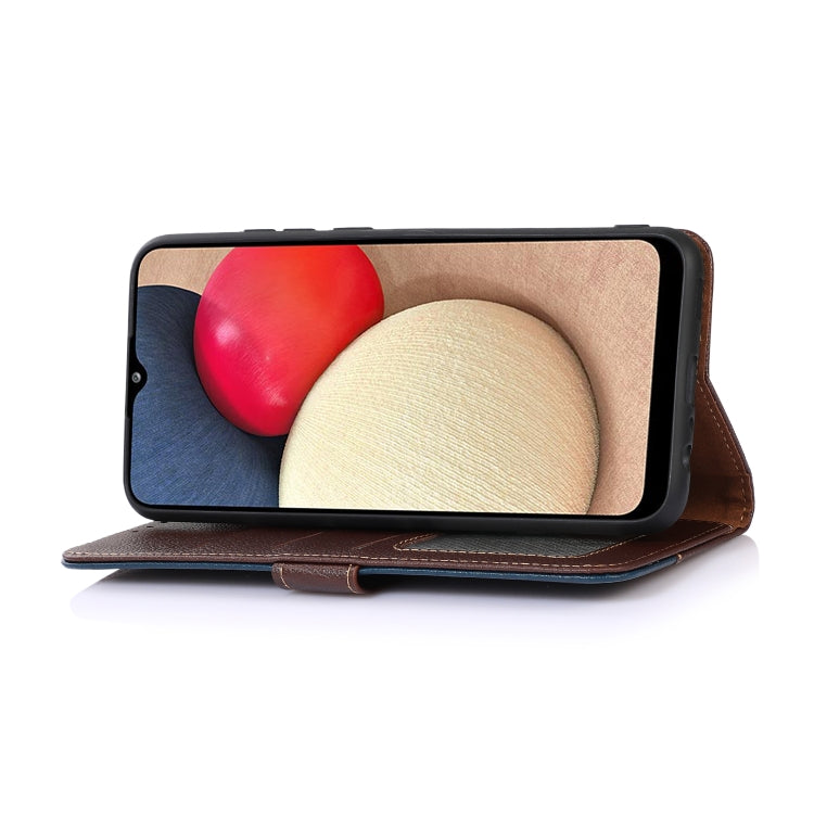For OPPO Find X7 KHAZNEH Litchi Texture Leather RFID Phone Case(Brown) - Find X7 Cases by PMC TechLife | Online Shopping South Africa | PMC TechLife | Buy Now Pay Later Mobicred