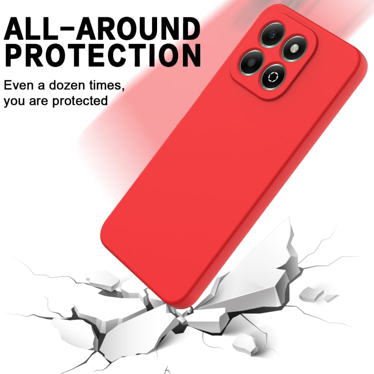 For Honor X6b 4G Solid Color Liquid Silicone Dropproof Full Coverage Phone Case(Red) - free shipping - PMC TechLife - Order now!