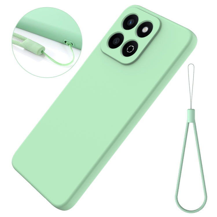 For Honor 200 Smart Solid Color Liquid Silicone Dropproof Full Coverage Phone Case(Green) - free shipping - PMC TechLife - Order now!