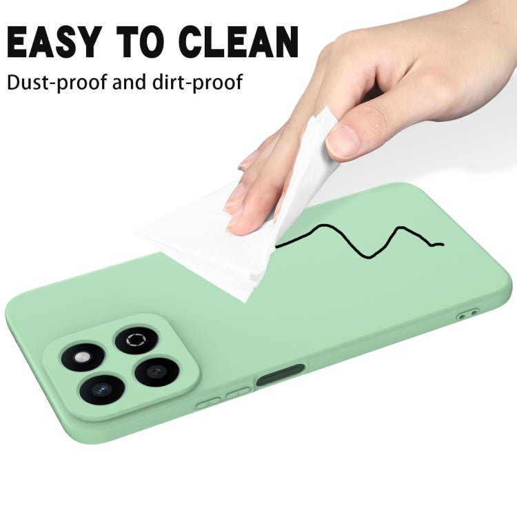 For Honor 200 Smart Solid Color Liquid Silicone Dropproof Full Coverage Phone Case(Green) - free shipping - PMC TechLife - Order now!