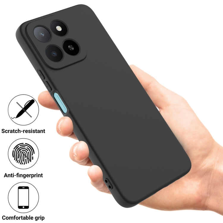 For Honor X5b / X5b Plus Solid Color Liquid Silicone Dropproof Full Coverage Phone Case(Black) - free shipping - PMC TechLife - Order now!