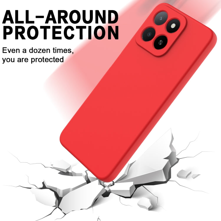 For Honor X5b / X5b Plus Solid Color Liquid Silicone Dropproof Full Coverage Phone Case(Red) - free shipping - PMC TechLife - Order now!