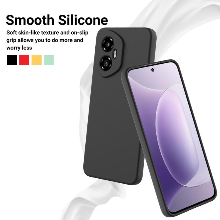 For Honor 300 Solid Color Liquid Silicone Dropproof Full Coverage Phone Case(Black) - free shipping - PMC TechLife - Order now!