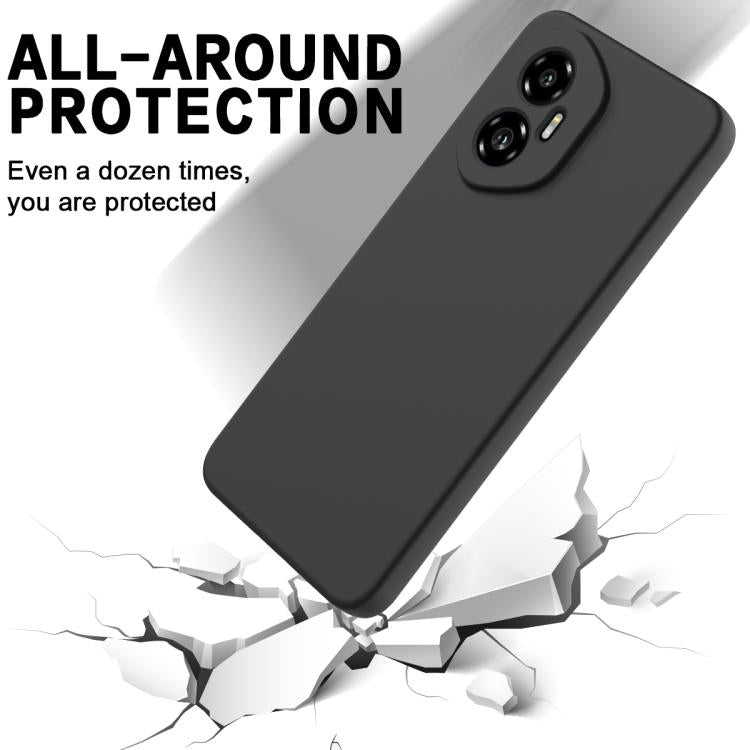 For Honor 300 Solid Color Liquid Silicone Dropproof Full Coverage Phone Case(Black) - free shipping - PMC TechLife - Order now!