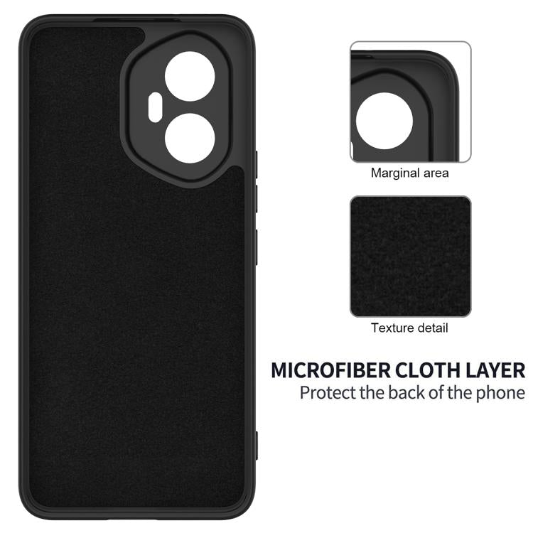 For Honor 300 Solid Color Liquid Silicone Dropproof Full Coverage Phone Case(Black) - free shipping - PMC TechLife - Order now!