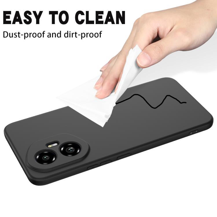 For Honor 300 Solid Color Liquid Silicone Dropproof Full Coverage Phone Case(Black) - free shipping - PMC TechLife - Order now!
