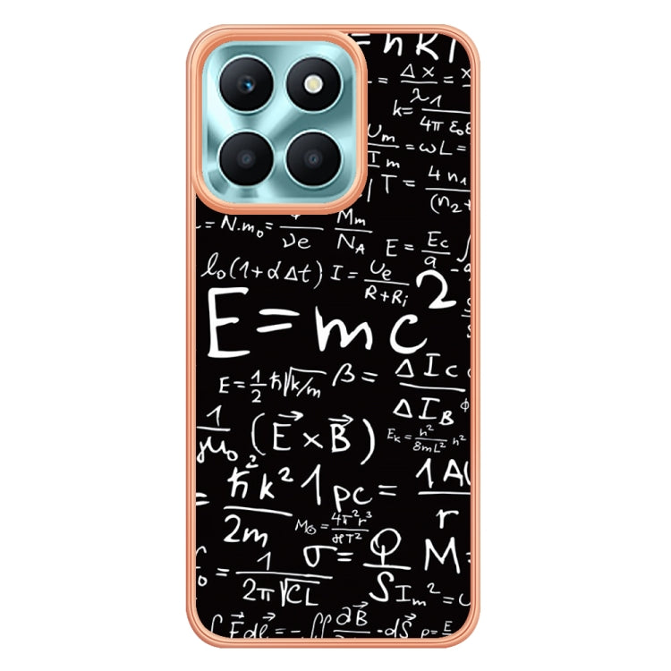 For Honor X6a Electroplating Marble Dual-side IMD Phone Case(Equation) - free shipping - PMC TechLife - Order now!