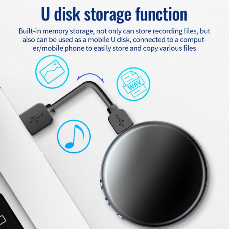 JNN M29 Portable Noise Reduction Smart Voice Control Magnetic Recorder, Memory:16GB - Recording Pen by JNN | Online Shopping South Africa | PMC TechLife