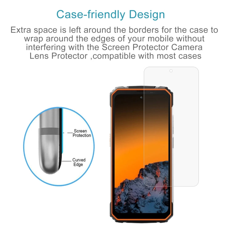 For Blackview BV8100 50pcs 0.26mm 9H 2.5D Tempered Glass Film - free shipping - PMC TechLife - Order now!