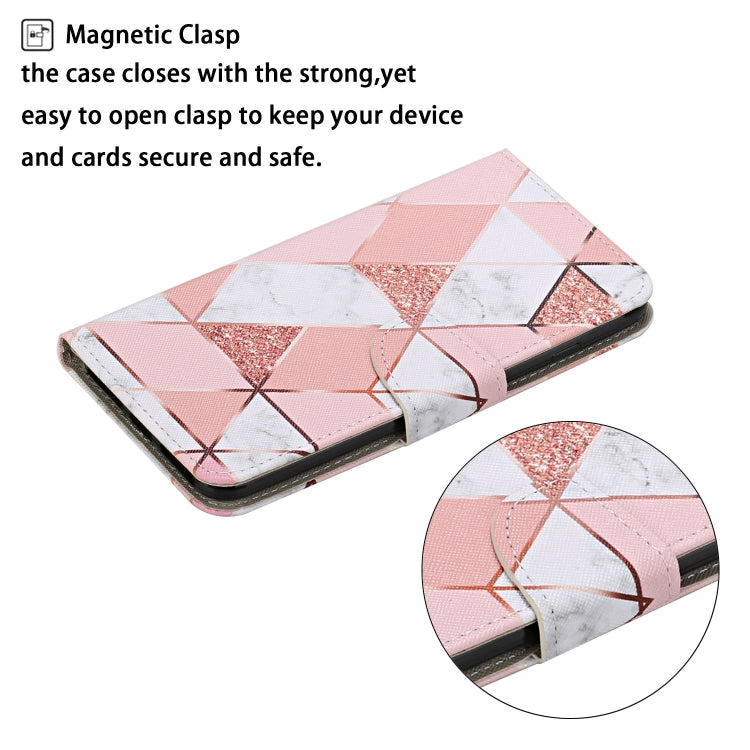 For iPhone 16 Pro 3D Colored Drawing Flip Leather Phone Case(Marble) - iPhone 16 Pro Cases by PMC TechLife | Online Shopping South Africa | PMC TechLife | Buy Now Pay Later Mobicred