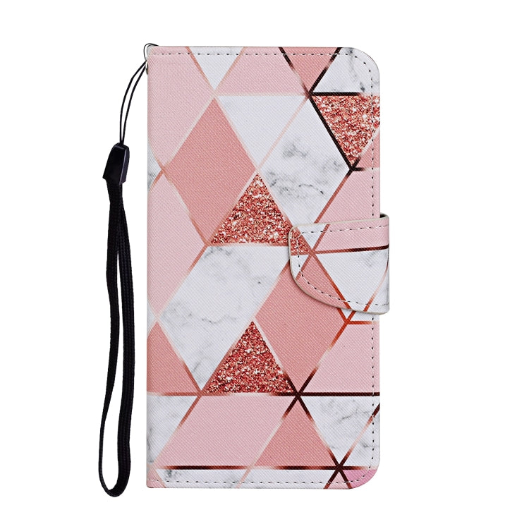 For iPhone 16 Plus 3D Colored Drawing Flip Leather Phone Case(Marble) - iPhone 16 Plus Cases by PMC TechLife | Online Shopping South Africa | PMC TechLife | Buy Now Pay Later Mobicred