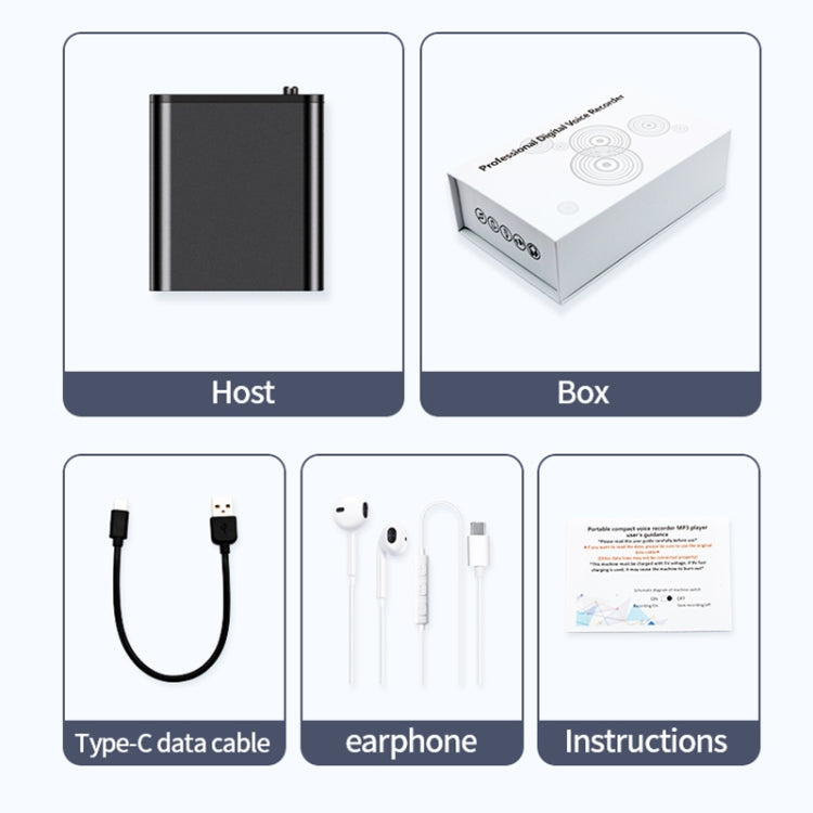 JNN Q8 Portable HD Noise Reduction Smart Voice Recorder, Memory:8GB - Recording Pen by JNN | Online Shopping South Africa | PMC TechLife | Buy Now Pay Later Mobicred