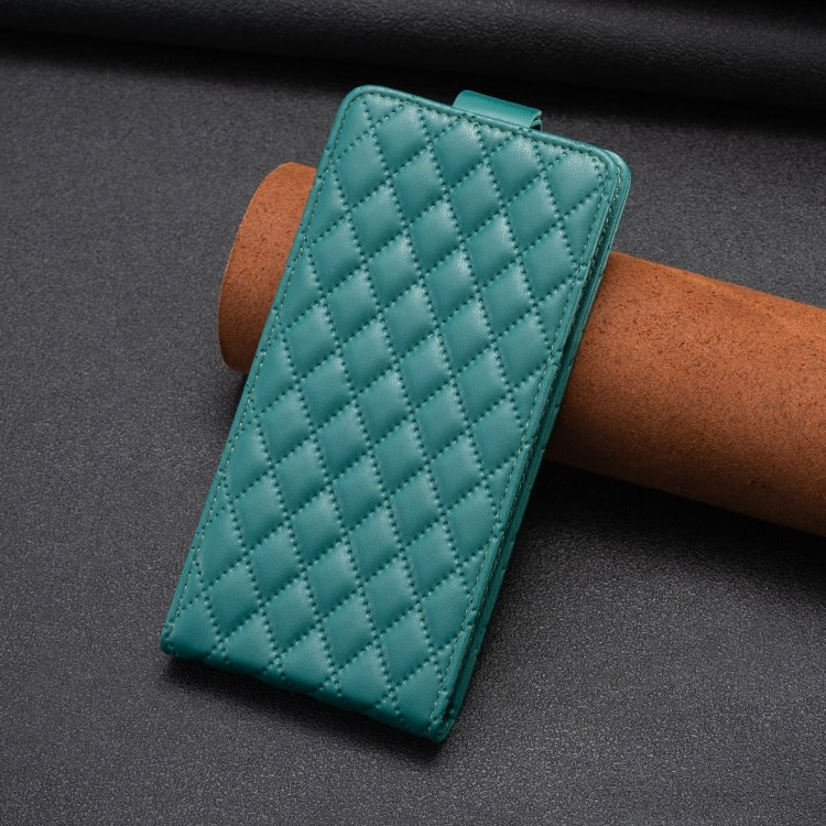 For Xiaomi Mi 11T / 11T Pro Diamond Lattice Vertical Flip Leather Phone Case(Green) - Xiaomi Cases by PMC TechLife | Online Shopping South Africa | PMC TechLife | Buy Now Pay Later Mobicred