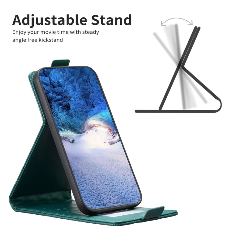 For Xiaomi Mi 11T / 11T Pro Diamond Lattice Vertical Flip Leather Phone Case(Green) - Xiaomi Cases by PMC TechLife | Online Shopping South Africa | PMC TechLife | Buy Now Pay Later Mobicred