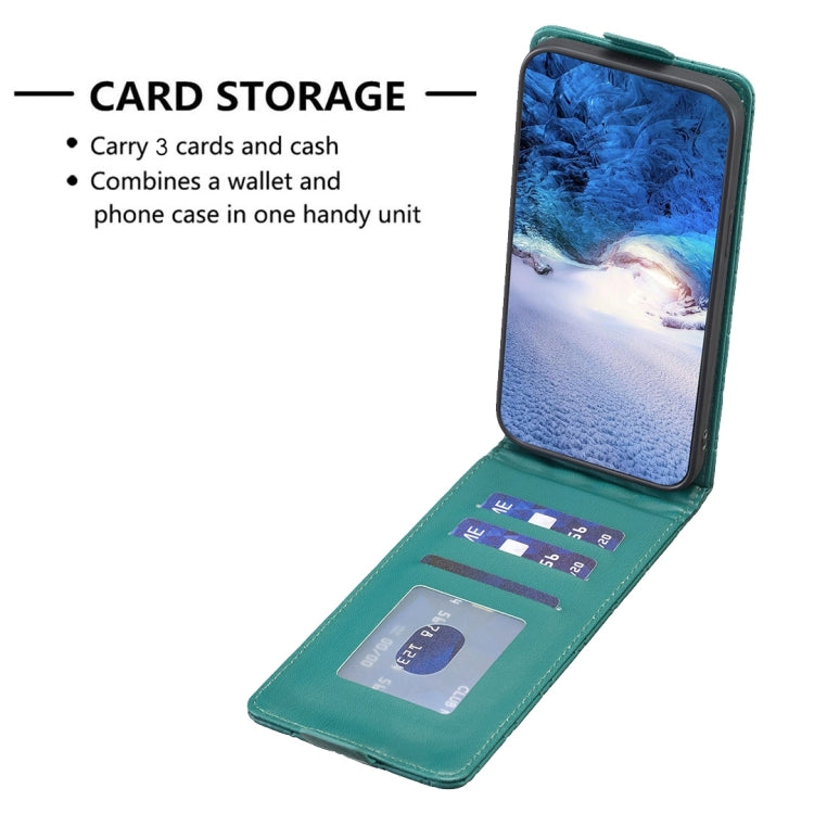 For Xiaomi Mi 11T / 11T Pro Diamond Lattice Vertical Flip Leather Phone Case(Green) - Xiaomi Cases by PMC TechLife | Online Shopping South Africa | PMC TechLife | Buy Now Pay Later Mobicred