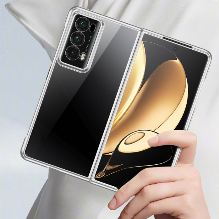 For Honor Magic V2 Ultra-thin Plating PC Phone Case(Green) - Honor Cases by PMC TechLife | Online Shopping South Africa | PMC TechLife | Buy Now Pay Later Mobicred