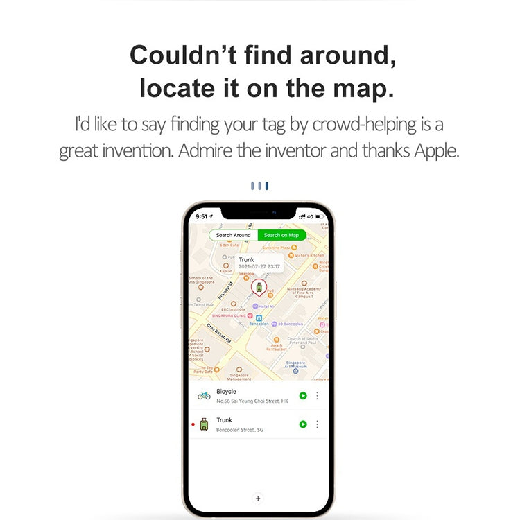 Global Location Tracker Anti-lost Protection Devices(White) - Personal Tracker by PMC TechLife | Online Shopping South Africa | PMC TechLife | Buy Now Pay Later Mobicred