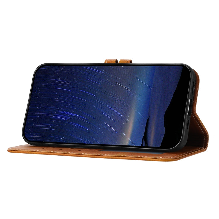 For iPhone 16 Embossed Happy Cat Pattern Flip Leather Phone Case(Yellow) - iPhone 16 Cases by PMC TechLife | Online Shopping South Africa | PMC TechLife | Buy Now Pay Later Mobicred