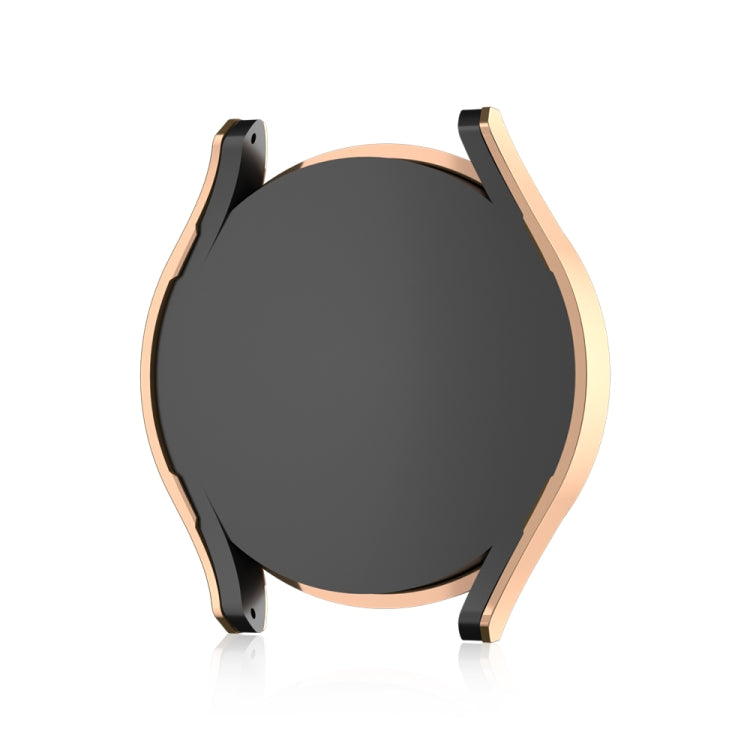 For Samsung Galaxy Watch 6 40mm Diamond Hollow PC Watch Protective Case(Rose Gold) - Watch Cases by PMC TechLife | Online Shopping South Africa | PMC TechLife