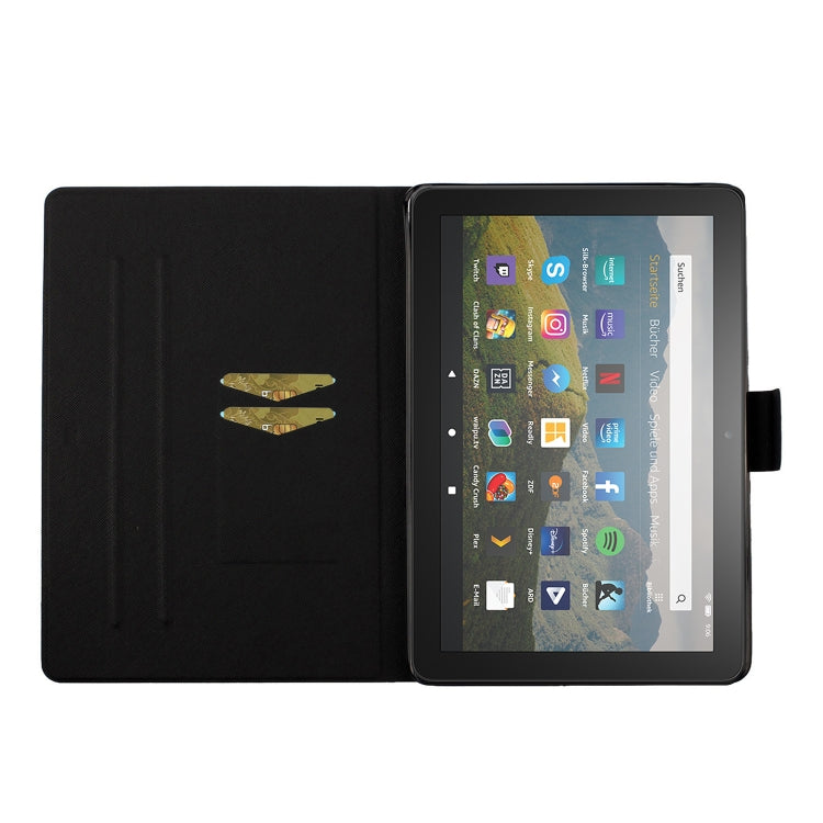 For Amazon Kindle Fire Max 11 Colored Drawing Smart Leather Tablet Case(Mermaid) - Amazon by PMC TechLife | Online Shopping South Africa | PMC TechLife | Buy Now Pay Later Mobicred