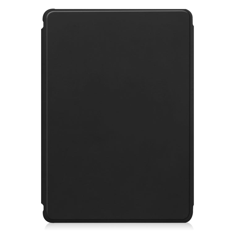 For Samsung Galaxy Tab S9 360 Rotation Transparent Smart Leather Case(Black) - Galaxy Tab S9 Cases by PMC Jewellery | Online Shopping South Africa | PMC Jewellery | Buy Now Pay Later Mobicred