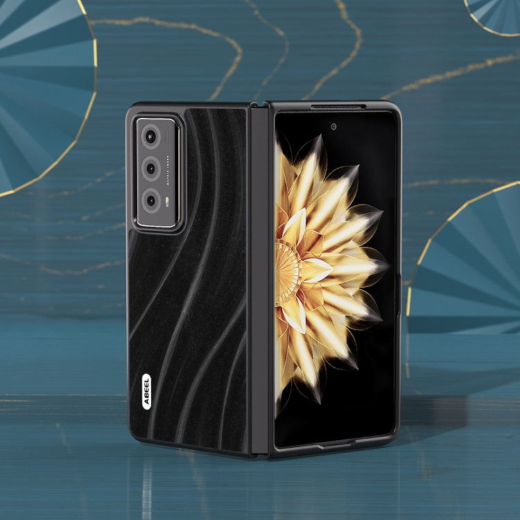 For Honor Magic V2 ABEEL Galactic Pattern Protective Phone Case(Black) - Honor Cases by PMC TechLife | Online Shopping South Africa | PMC TechLife | Buy Now Pay Later Mobicred