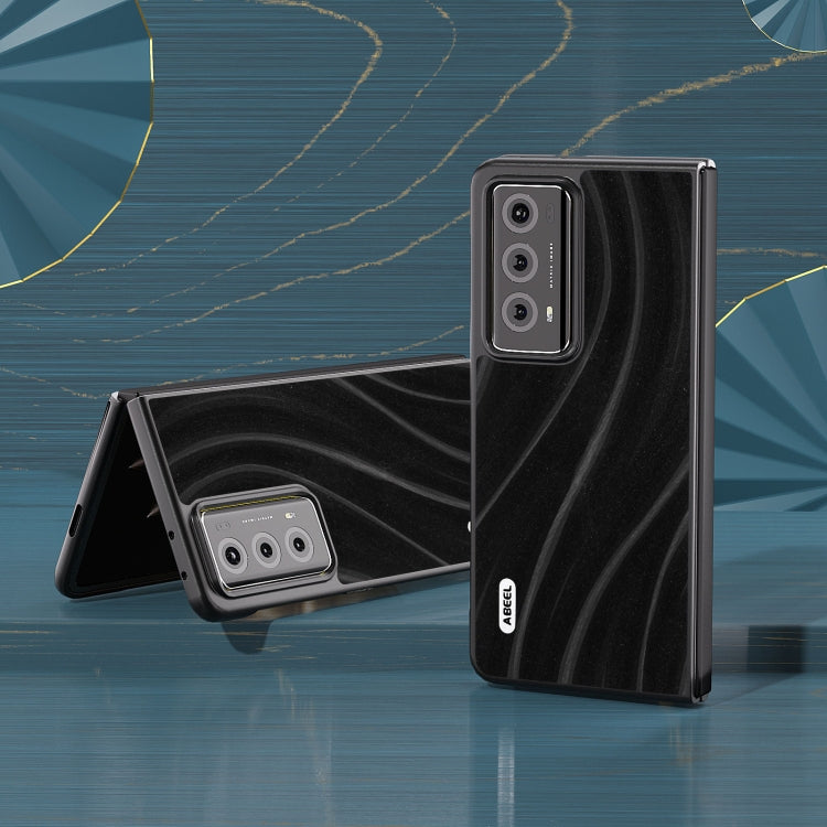 For Honor Magic V2 ABEEL Galactic Pattern Protective Phone Case(Black) - Honor Cases by PMC TechLife | Online Shopping South Africa | PMC TechLife | Buy Now Pay Later Mobicred