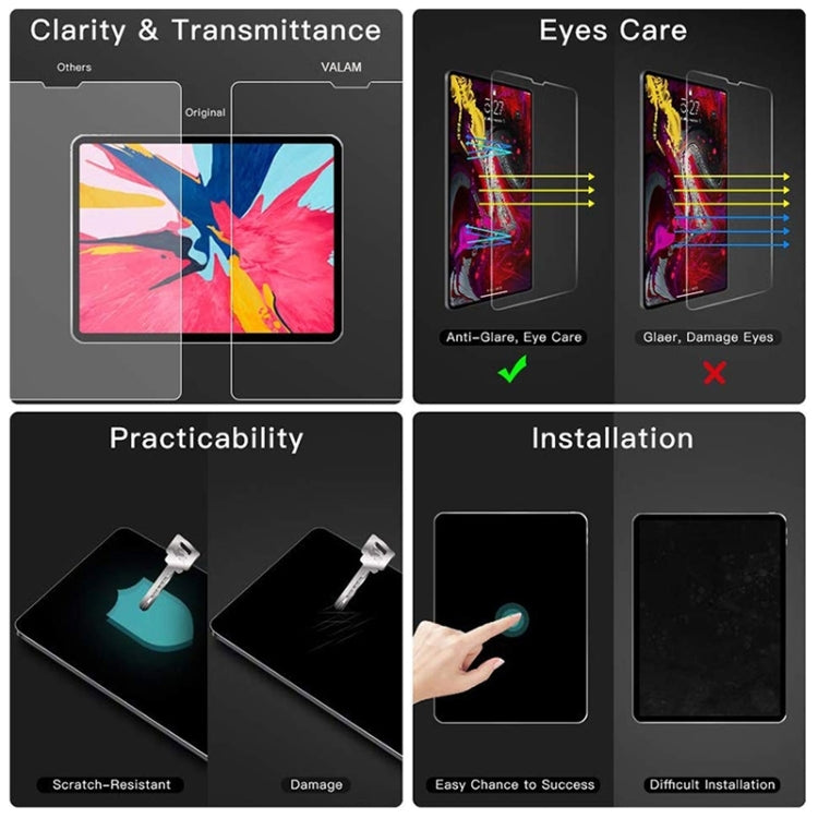 For Samsung Galaxy Tab S10+ 50pcs Matte Paperfeel Screen Protector - Tab S10+ Tempered Glass by PMC Jewellery | Online Shopping South Africa | PMC Jewellery | Buy Now Pay Later Mobicred