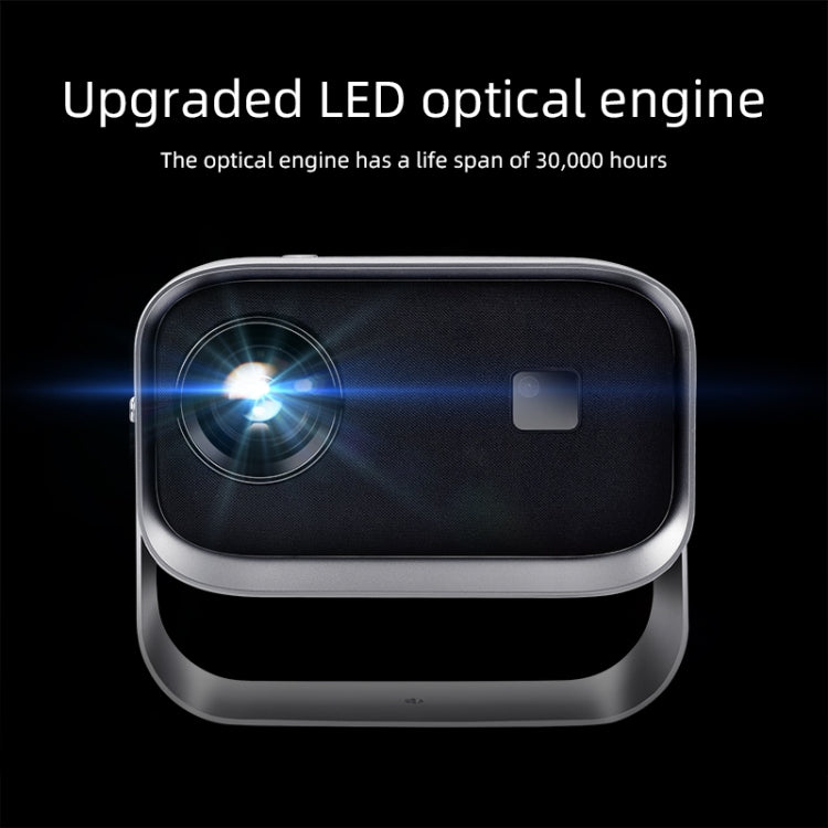 AUN A003 1280x720P 150 Lumens Same Screen Version Portable Home Theater LED HD Digital Projector, AU Plug(Grey) - free shipping - PMC TechLife - Order now!