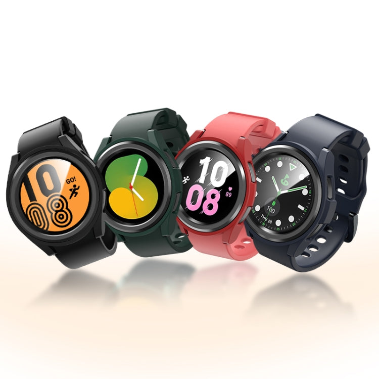 For Samsung Galaxy Watch 6 Classic 47mm Half-inclusive PC Watch Protective Case(Pink) - Watch Cases by PMC TechLife | Online Shopping South Africa | PMC TechLife | Buy Now Pay Later Mobicred